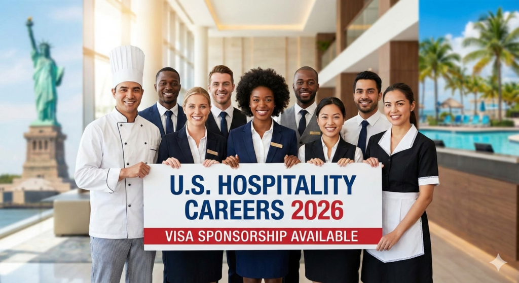 Hospitality & Hotel Jobs in USA for Foreigners with Full Visa Sponsorship 2026 Hospitality & Hotel Jobs in USA for Foreigners with Full Visa Sponsorship 2026