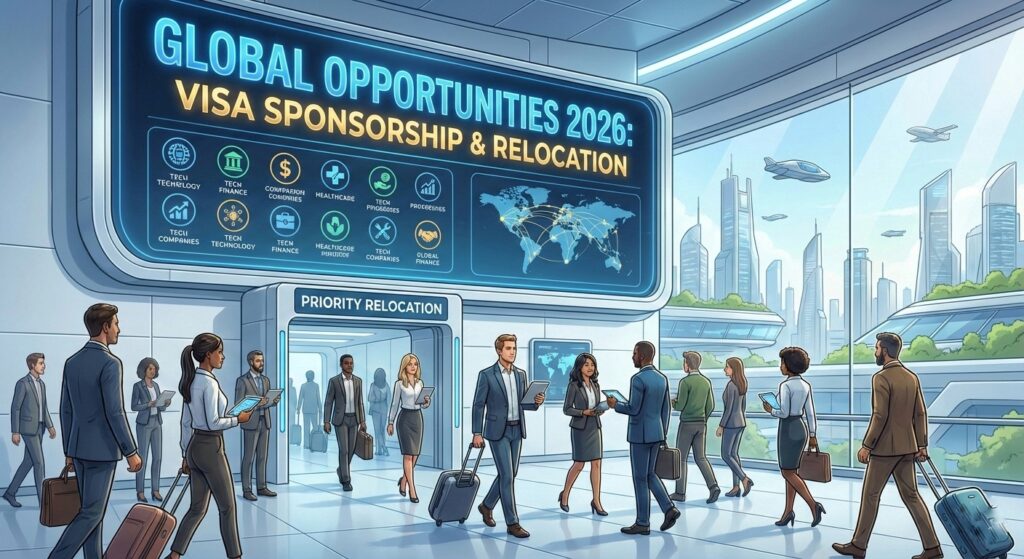 Top 20 Companies Offering Full Visa Sponsorship & Relocation Bonus Top 20 Companies Offering Full Visa Sponsorship & Relocation Bonus in 2026