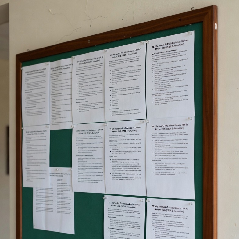 10 Fully Funded PhD Scholarships in USA for Africans (STEM & Humanities) 10 Fully Funded PhD Scholarships in USA for Africans (STEM & Humanities)