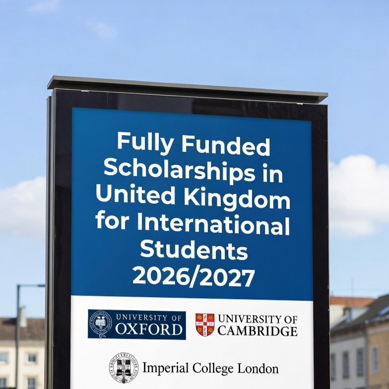 Fully Funded Scholarships in United Kingdom for International Students 2026/2027 Fully Funded Scholarships in United Kingdom for International Students 2026/2027