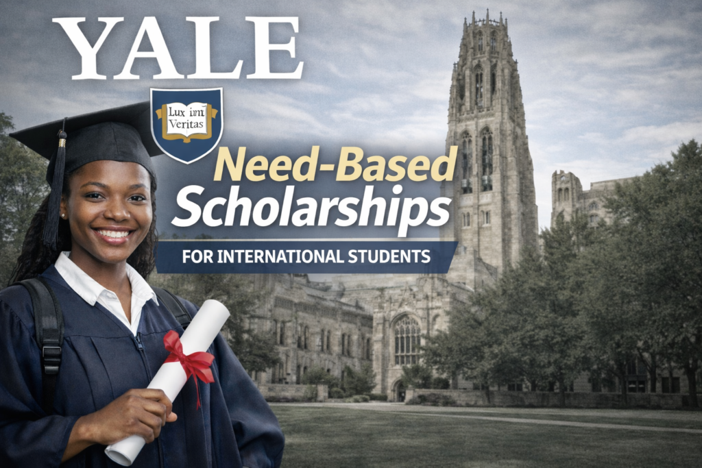 Yale University Need-Based Scholarships for International Students 2026/27 Yale University Need-Based Scholarships for International Students 2026/27